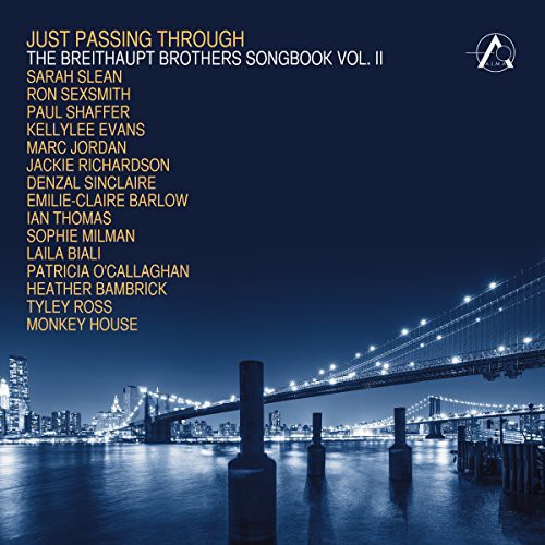 the album cover for Breithaupt Brothers - Just Passing Through