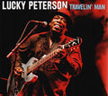 the album cover for Lucky Peterson - Travelin Man