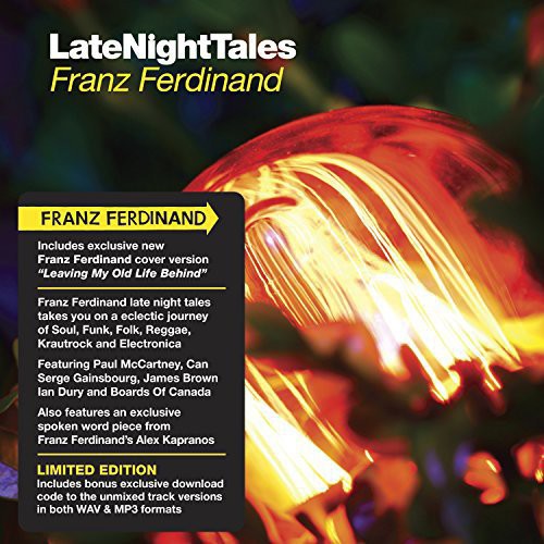 the album cover for Franz Ferdinand - Late Night Tales