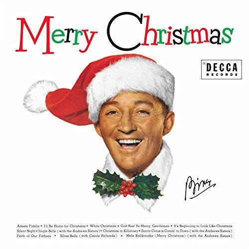 the album cover for Bing Crosby - Merry Christmas [Limited Edition LP]