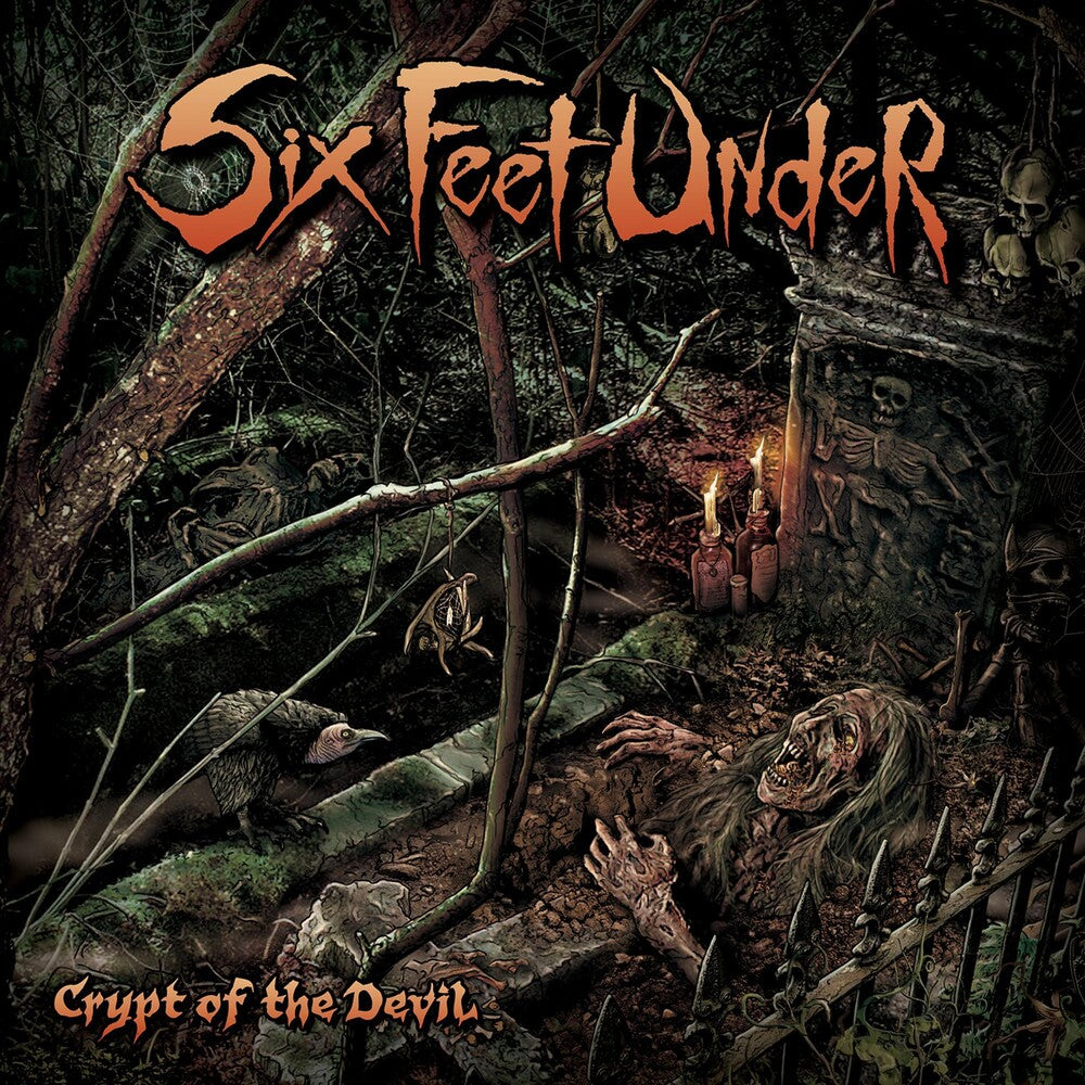 the album cover for Six Feet Under - Crypt of the Devil