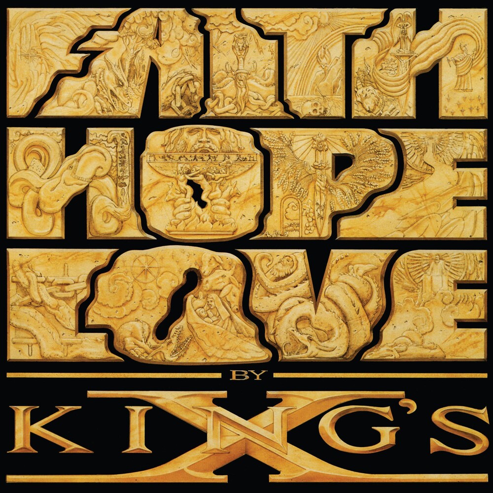 the album cover for King's X - Faith Hope Love [Vinyl]