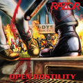 the album cover for Razor - Open Hostility [Deluxe Reissue]