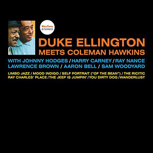 the album cover for Duke Ellington - Duke Ellington Meets Coleman Hawkins (Spa)