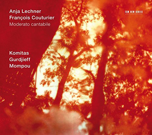 the album cover for Anja Lechner - Moderato Cantabile