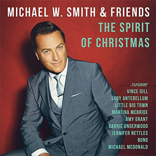 the album cover for Michael W. Smith - Spirit Of Christmas