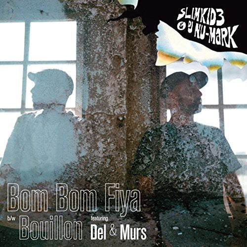 the album cover for SlimKid3 - Bom Bom Fiya/Boullion