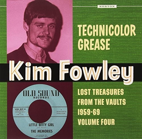 the album cover for Kim Fowley - Technicolor Grease