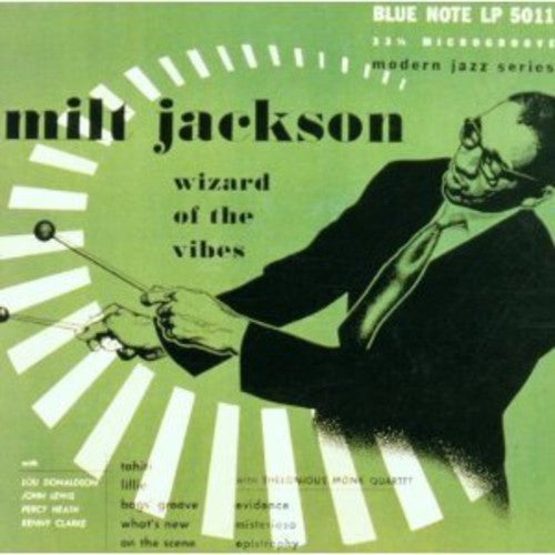 the album cover for Milt Jackson - Wizard Of The Vibes (10-Inch Re-issue) [Blue Note Dealer Exclusive]