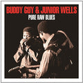 the album cover for Buddy Guy & Junior Wells - Pure Raw Blues