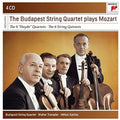 the album cover for Budapest String Quartet - Mozart: The 6 Haydn Quartets & 6 String Quartets [Box Set]