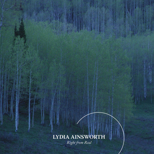 the album cover for Lydia Ainsworth - Right from Real