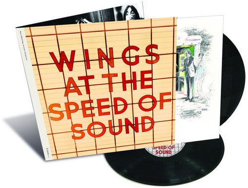 the album cover for Paul McCartney And Wings - At The Speed Of Sound: Remastered [Vinyl]