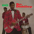 the album cover for Bo Diddley - Go Bo Diddley (Gate) [Limited Edition] [180 Gram]