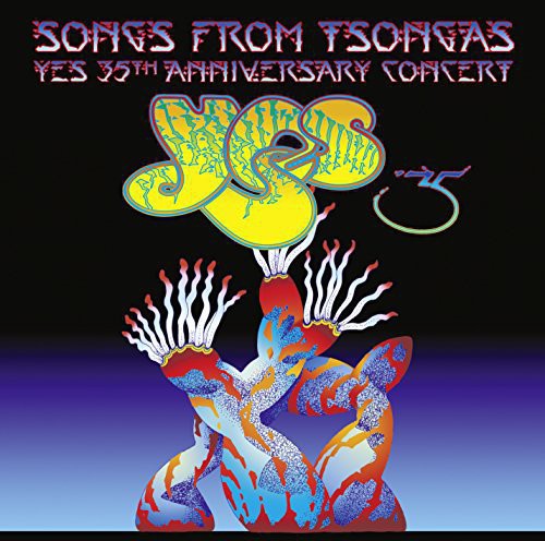 the album cover for Yes - Songs from Tsongas 35th Anniversary Concert