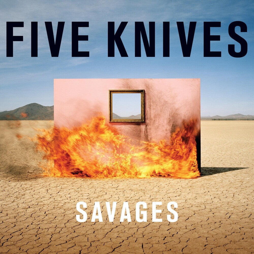 the album cover for Five Knives - Savages