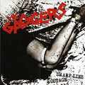 the album cover for Gaggers - Sharp Lies B/W Hostage