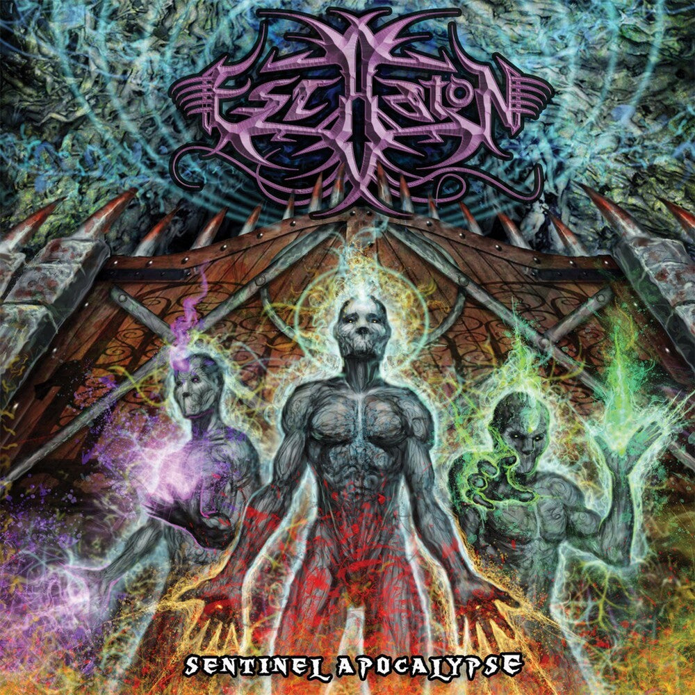 the album cover for Eschaton - Sentinel Apocalypse