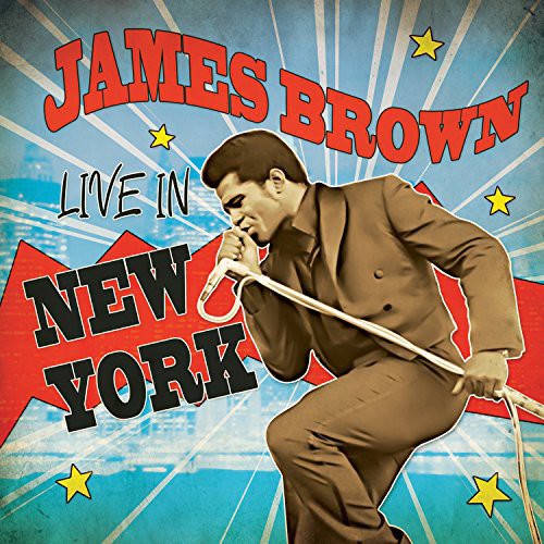 the album cover for James Brown - Live in New York