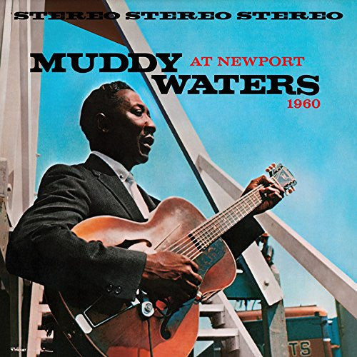 the album cover for Muddy Waters - Muddy Waters At Newport 1960 [Limited Edition Vinyl]