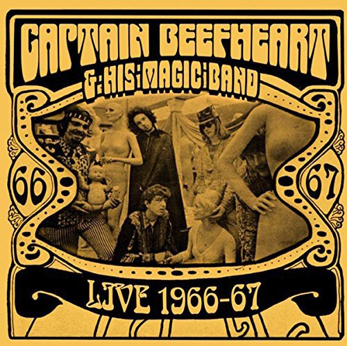the album cover for Captain Beefheart - Live 1966-67
