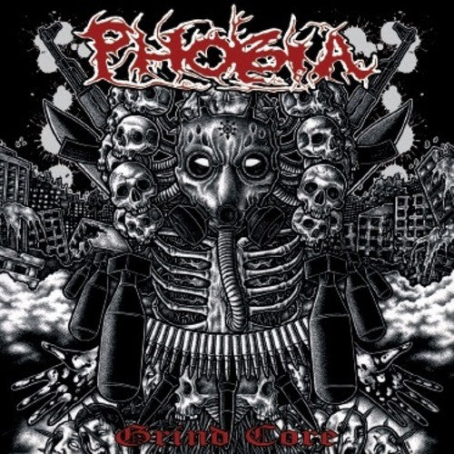 the album cover for Phobia - Grindcore