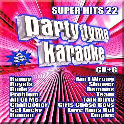 the album cover for Party Tyme Karaoke - Party Tyme Karaoke : Super Hits 22
