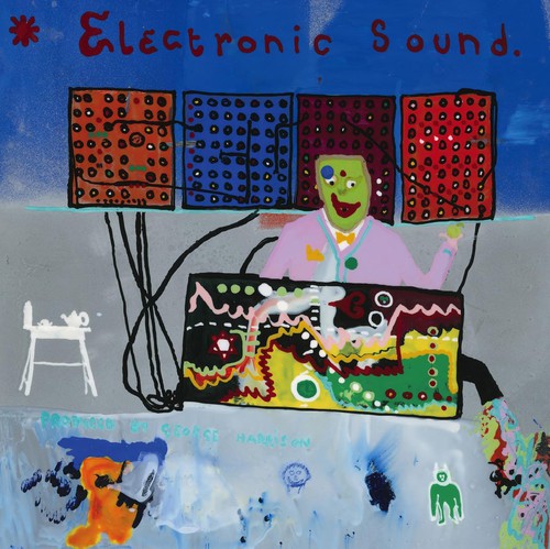the album cover for George Harrison - Electronic Sound