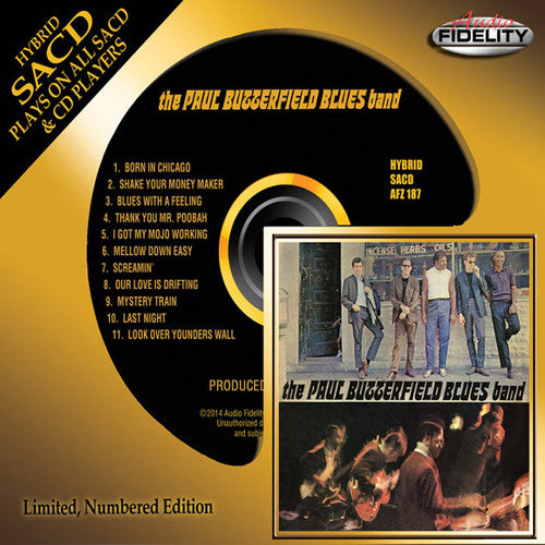 the album cover for Paul Butterfield Blues Band - Paul Butterfield Blues Band
