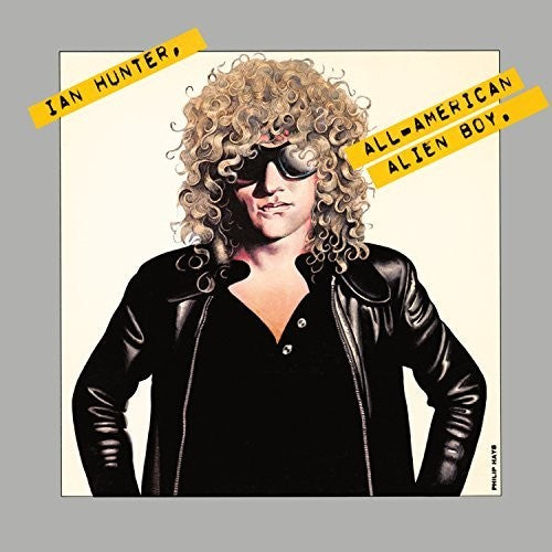 the album cover for Ian Hunter - All American Alien Boy