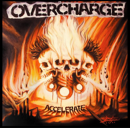 the album cover for Overcharge - Accelerate