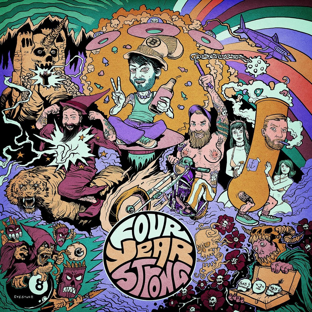 the album cover for Four Year Strong - Four Year Strong [Vinyl]