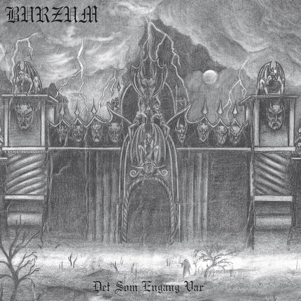 the album cover for Burzum - Det Som Engang Var