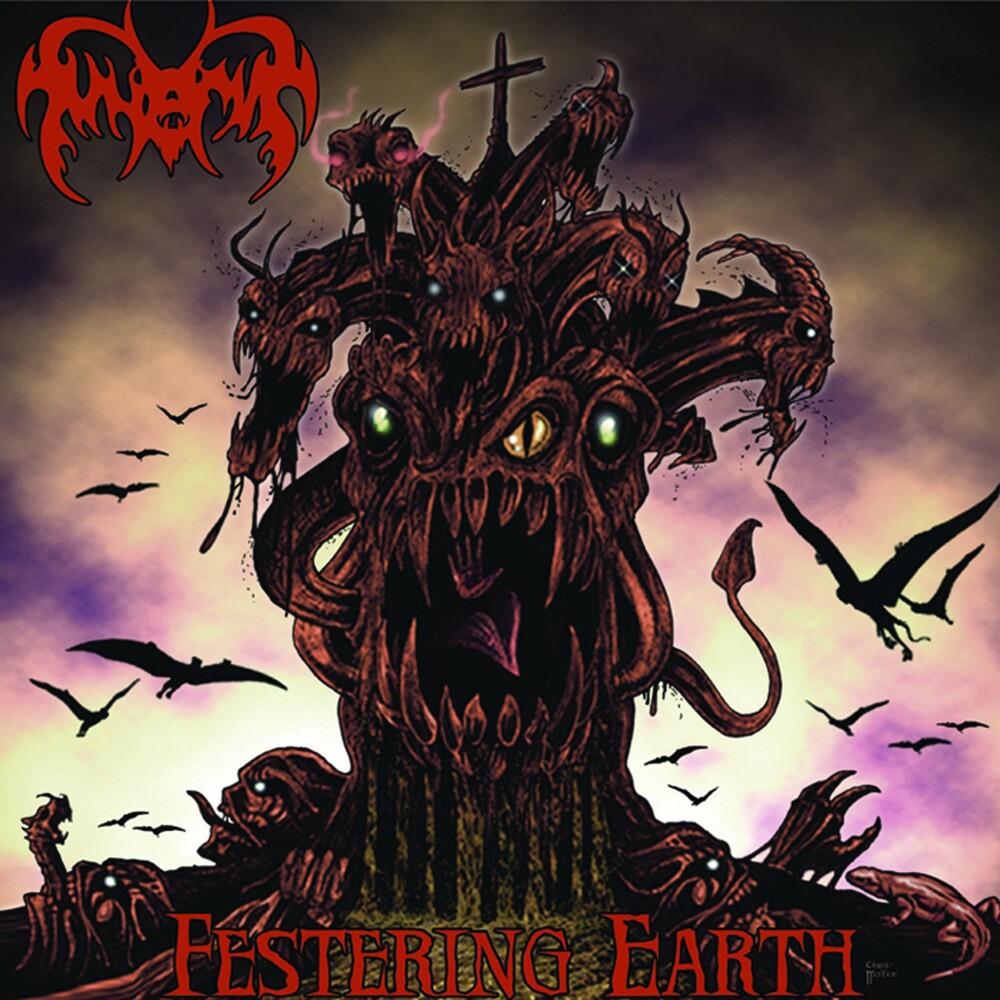 the album cover for Funerus - Festering Earth