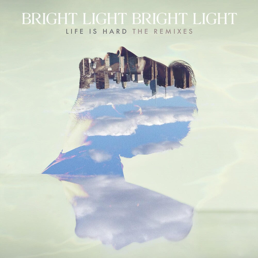 the album cover for Bright Light Bright Light - Life Is Hard: The Remixes