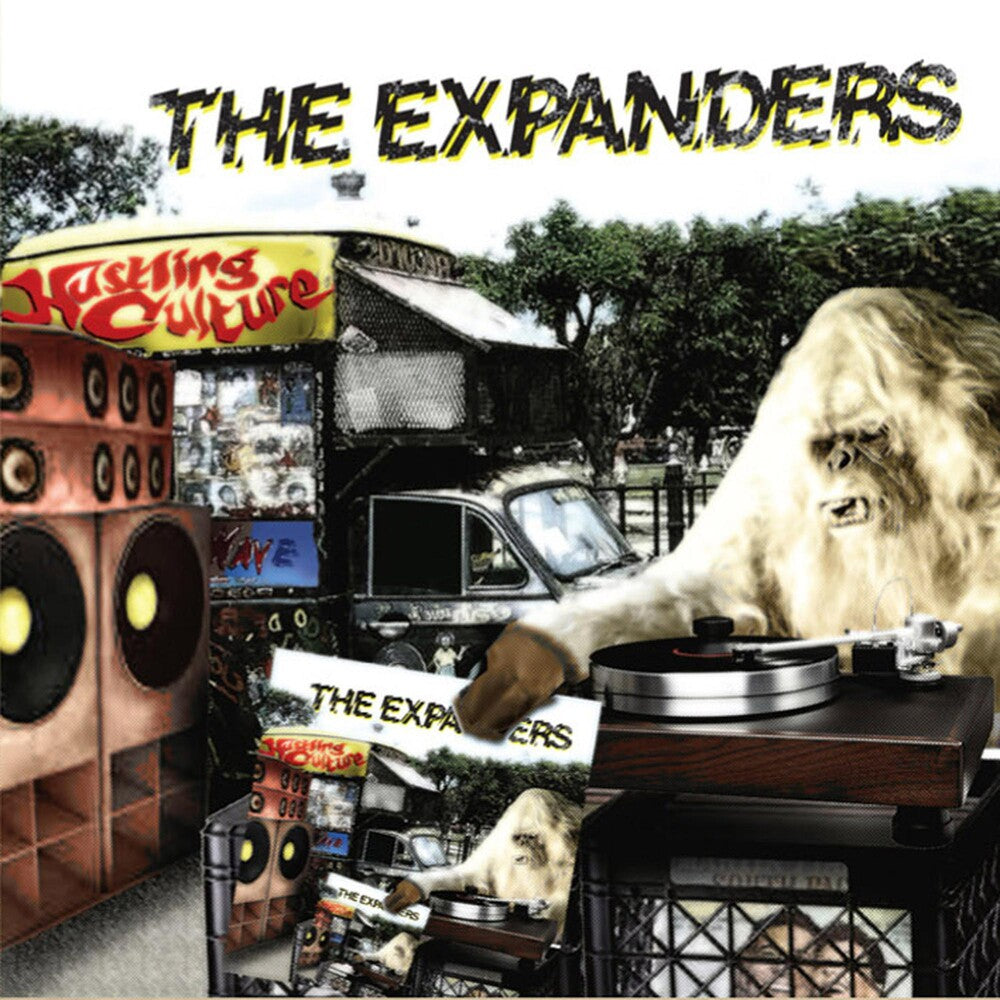 the album cover for The Expanders - Hustling Culture