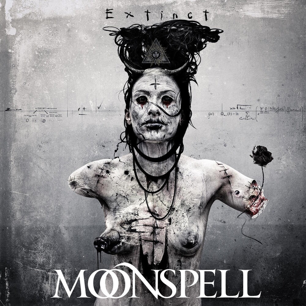 the album cover for Moonspell - Extinct