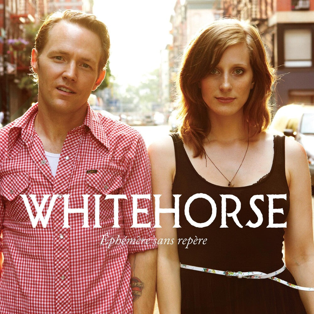 the album cover for Whitehorse - Ephemere Sans Repere