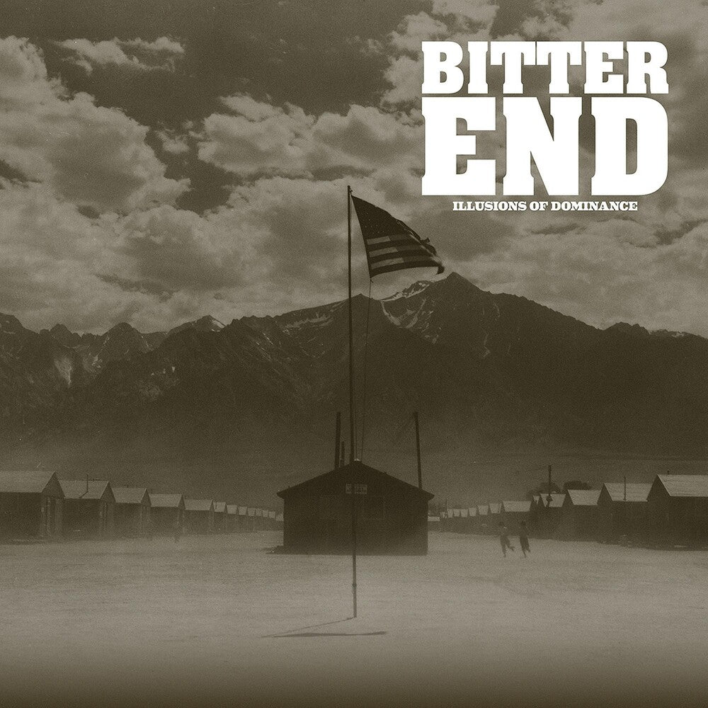 the album cover for Bitter End - Illusions of Dominance