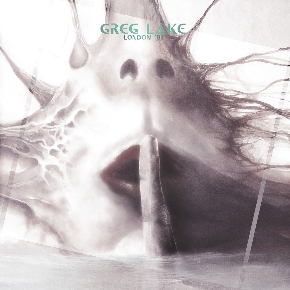 the album cover for Greg Lake - London '81 [Limited Edition Clear Vinyl]