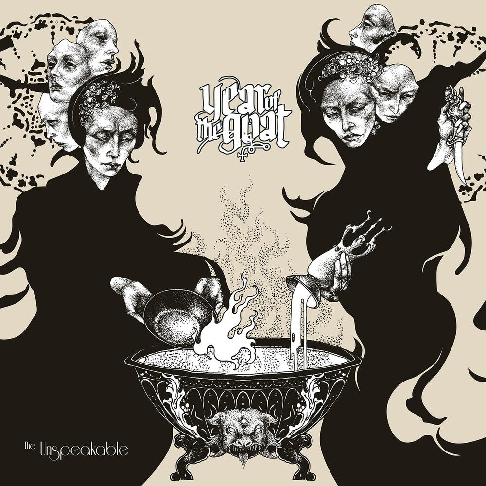the album cover for Year Of The Goat - The Unspeakable