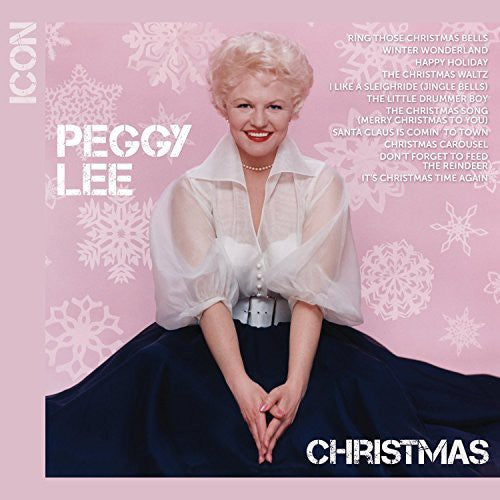 the album cover for Peggy Lee - Lee, Peggy : Icon-Christmas