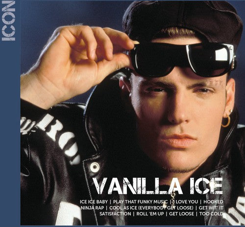 the album cover for Vanilla Ice - Vanilla Ice : Icon