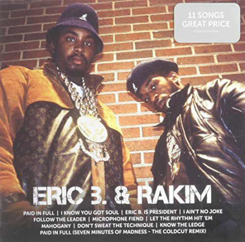 the album cover for Eric B. & Rakim - Eric B. & Rakim : Icon