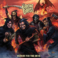 the album cover for Lurking Corpses - Lurking Corpses : Workin for the Devil