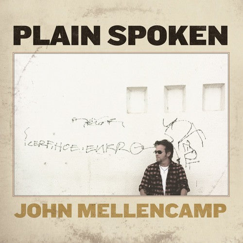 the album cover for John Mellencamp - Plain Spoken
