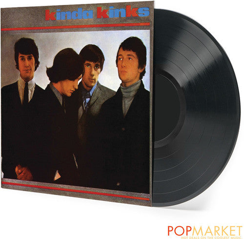 the album cover for The Kinks - Kinda Kinks [Vinyl]