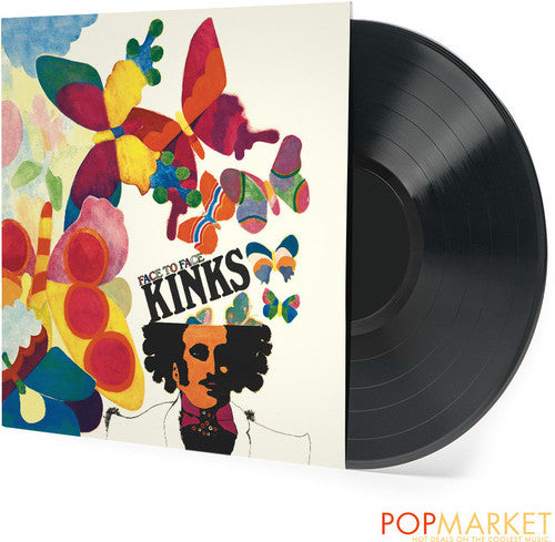 the album cover for The Kinks - Face To Face [Vinyl]