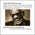 the album cover for Ray Charles - Genius Loves Company: 10th Anniversary Deluxe Edition