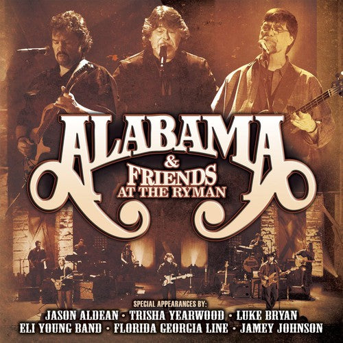the album cover for Alabama - At the Ryman